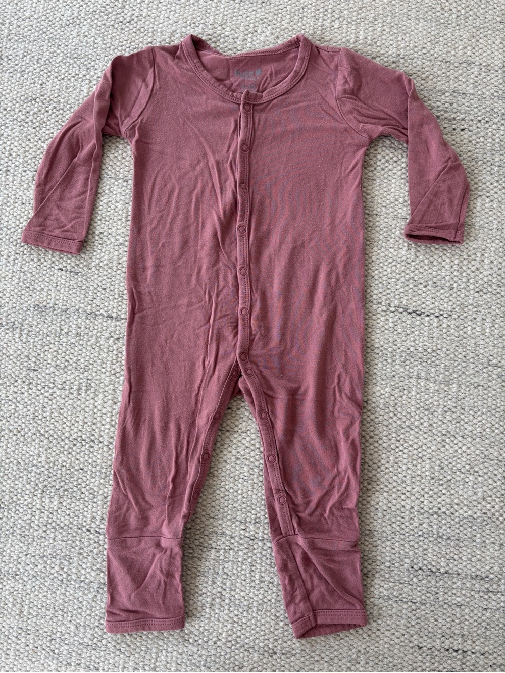 Kyte Baby Dusty Rose Snap Romper